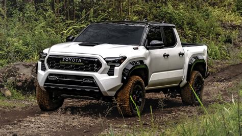 Join Charlie for a First Look at the 2024 Toyota Tacoma in TRD Sport, TRD Pro, Limited, and Trailhunter trims💲: Price: TBAPowertrain ⚙️: Turbocharged 2.4-l...